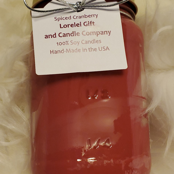 100% Soy Candle, Hand poured, 16 oz Mason Jar - Picture 3 of 5